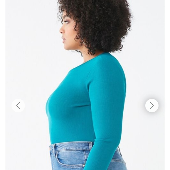 Forever 21 Ribbed Bodysuit - Picture 3 of 7